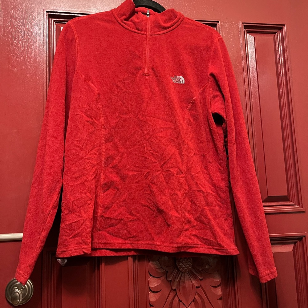 The North Face Women's Red Fleece Jacket